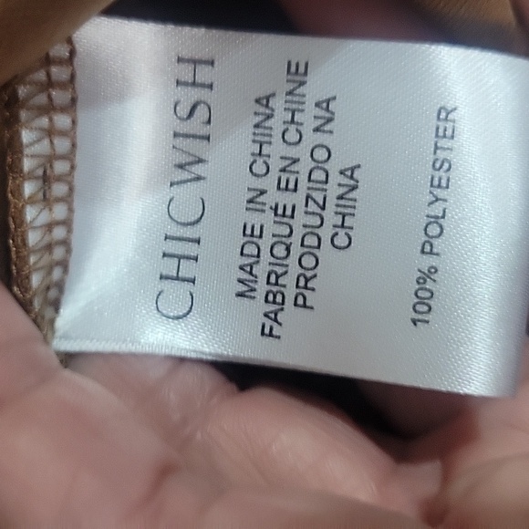 ChicWish Floral Tan Skirt - Picture 4 of 5